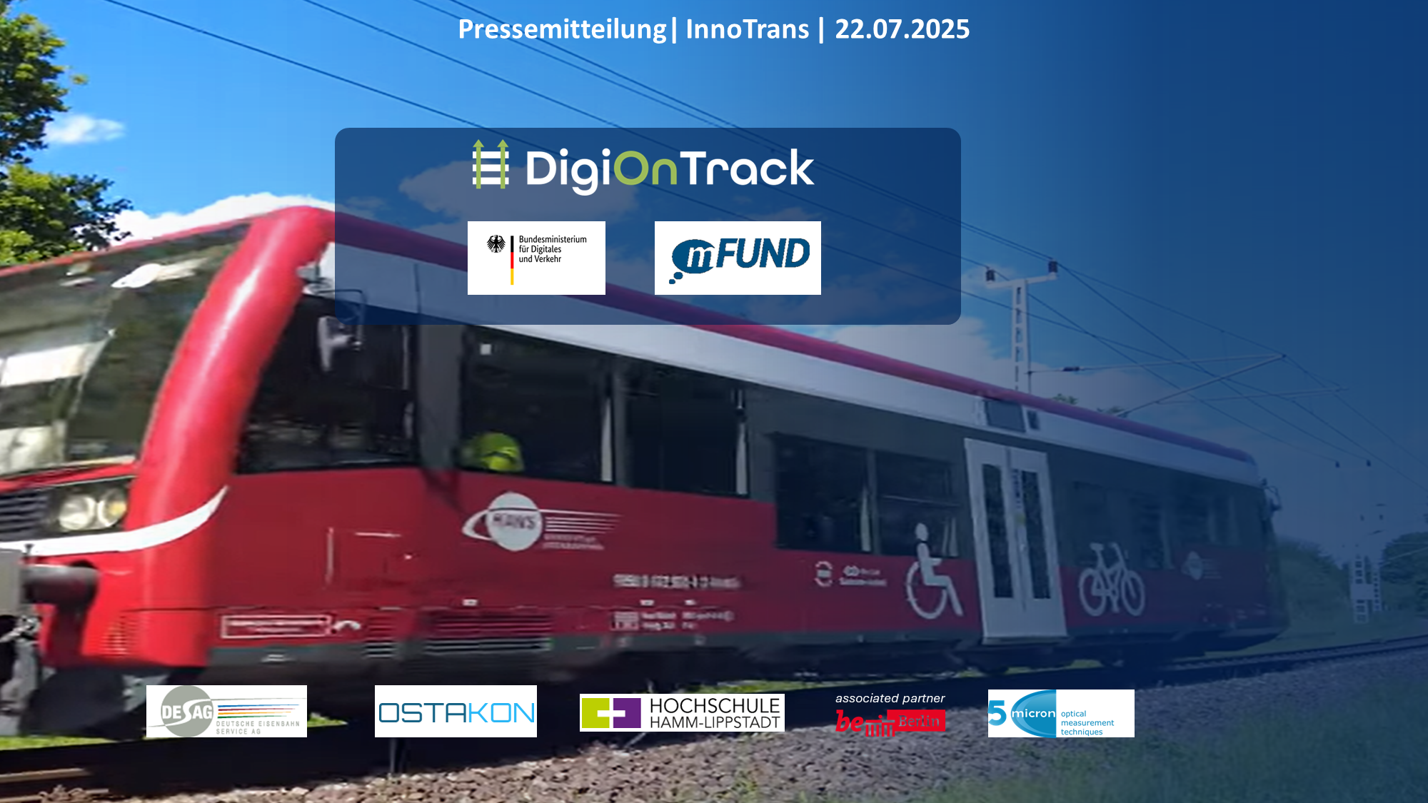 DigiOnTrack Pressemitteilung 20250722